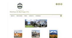 Desktop Screenshot of matthewbarringer.com